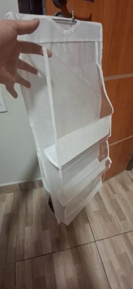 Customer photo review of LayerStore Bag Hanger