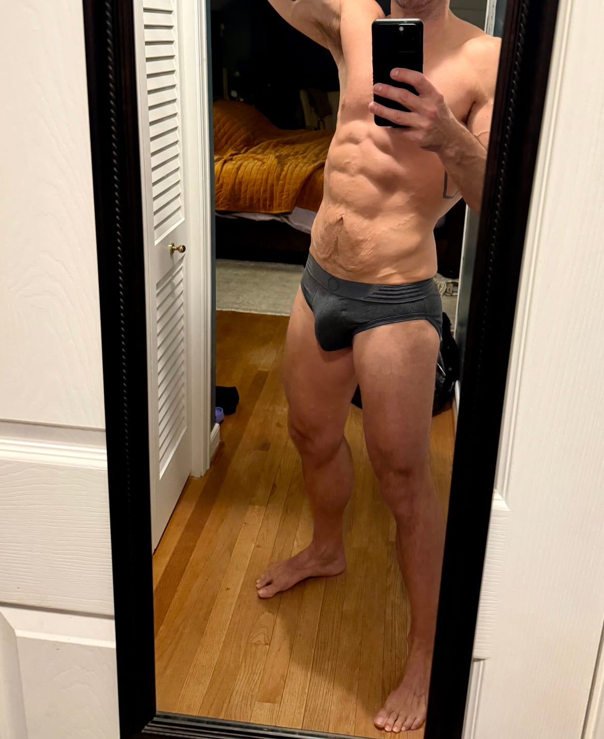 Customer photo review of Padded Brief + Smart Package Cup