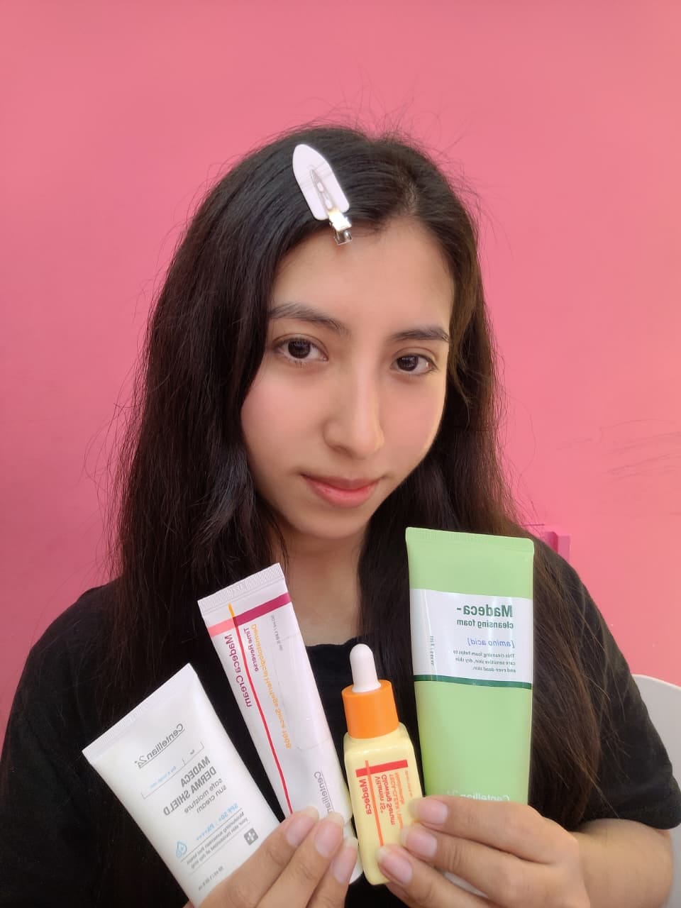 Customer photo review of Madeca Amino Acid Cleansing Foam 160g