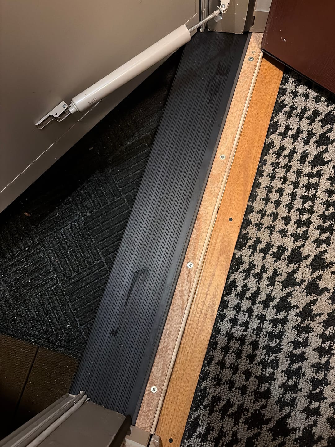 Customer photo review of 36" x 8" Inswing Threshold