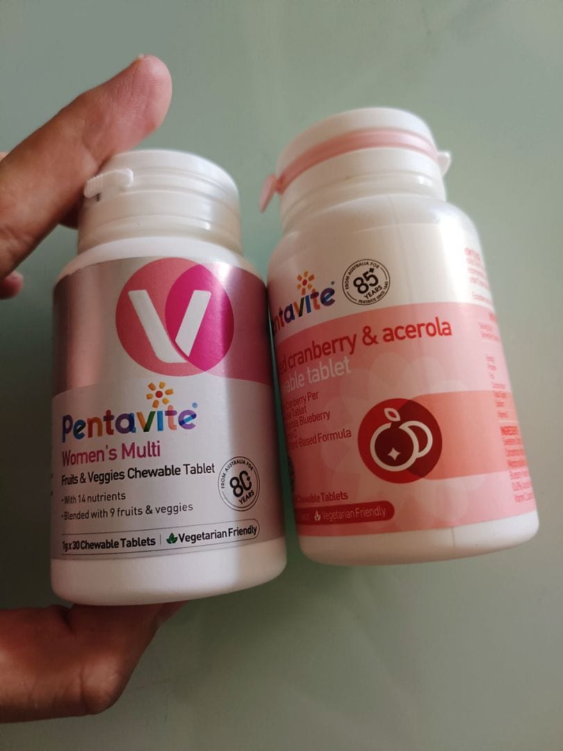 Customer photo review of Mixed Cranberry & Acerola Chewable Tablet