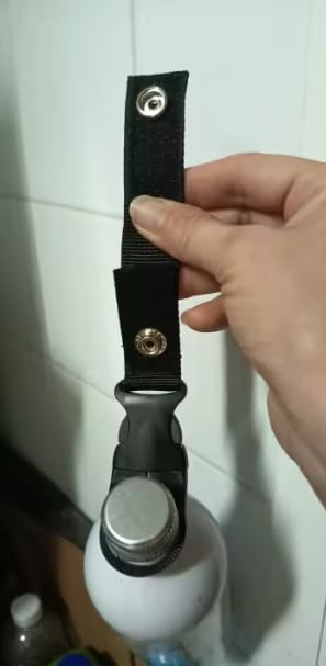 Customer photo review of AdaptWear™ Flaschenhalter-Clip