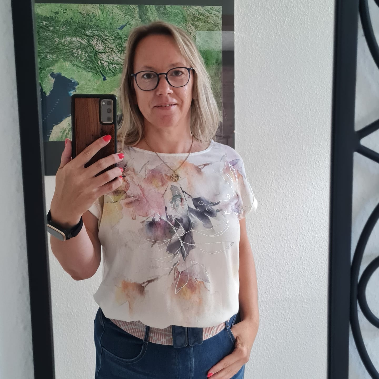 Customer photo review of Belt-Blue Monday