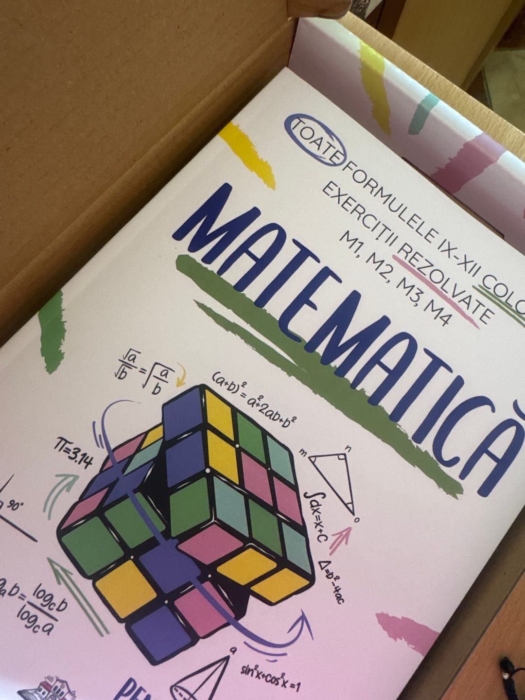 Customer photo review of Pachet Bacalaureat (Română + Matematică + Logică) Bacademia