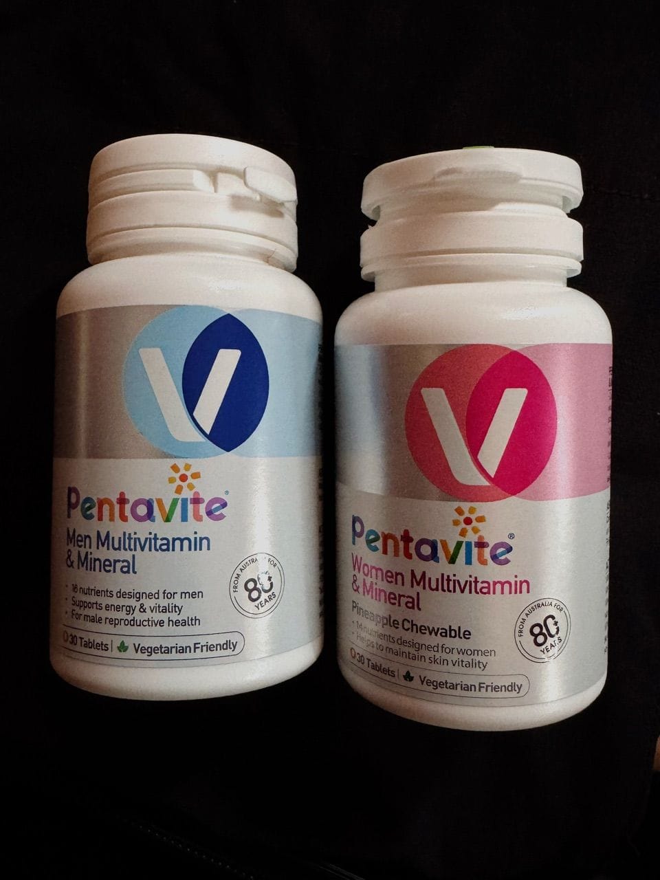 Customer photo review of Men’s Multi Fruits & Veggies Chewable Tablet