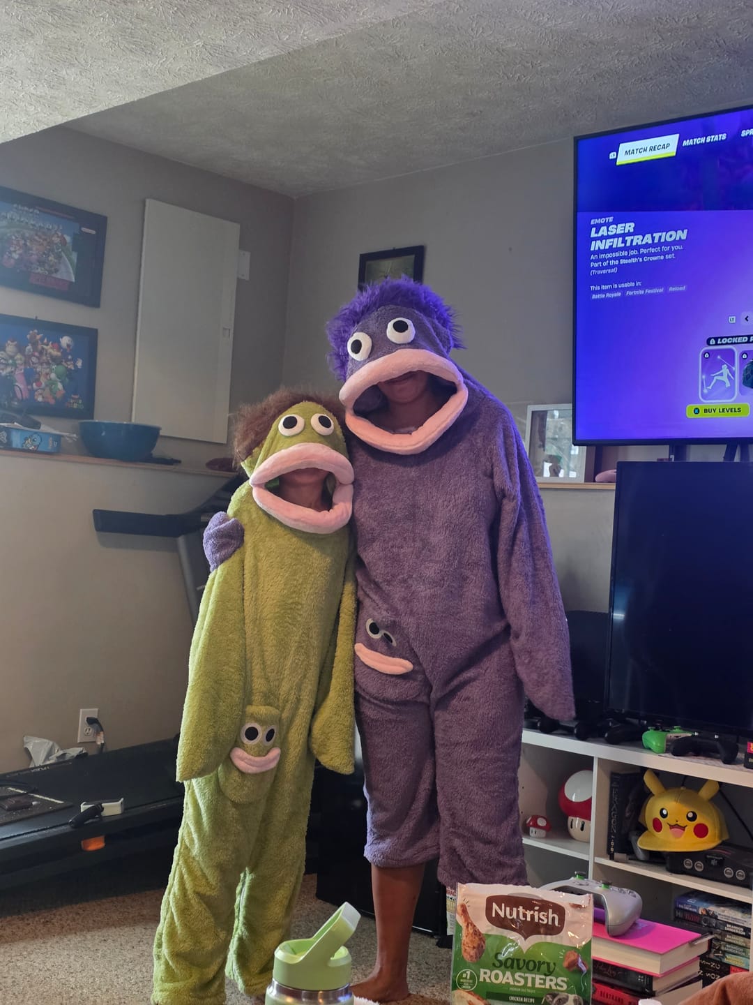 Customer photo review of Snuggo™ Monster Onesie