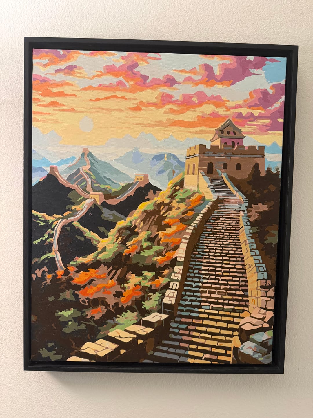 Customer photo review of Great Wall Sunset