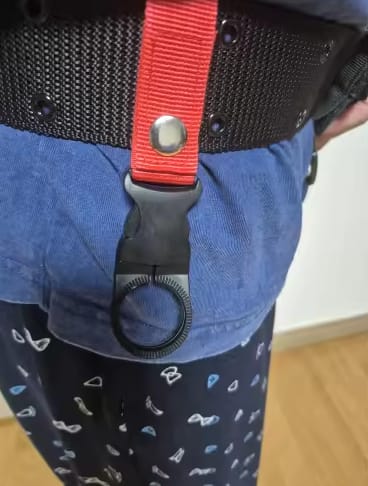 Customer photo review of AdaptWear™ Flaschenhalter-Clip