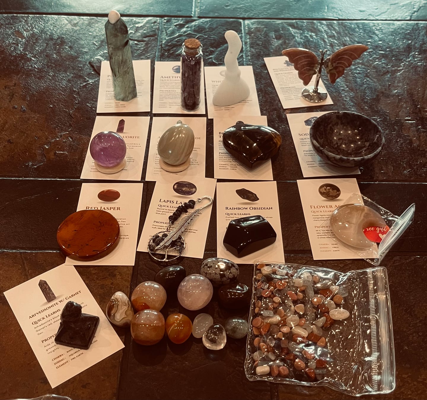 Customer photo review of Crystal Abundance Scoop — 100% Certified Natural Crystals