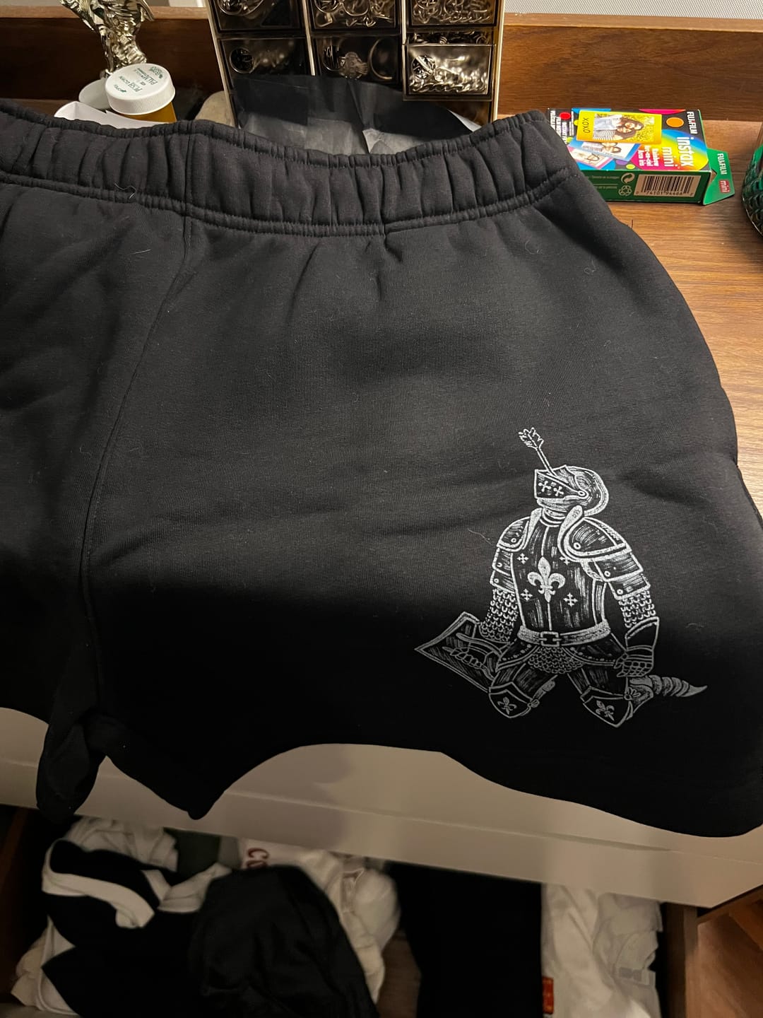 Customer photo review of Archery Guild Track Shorts