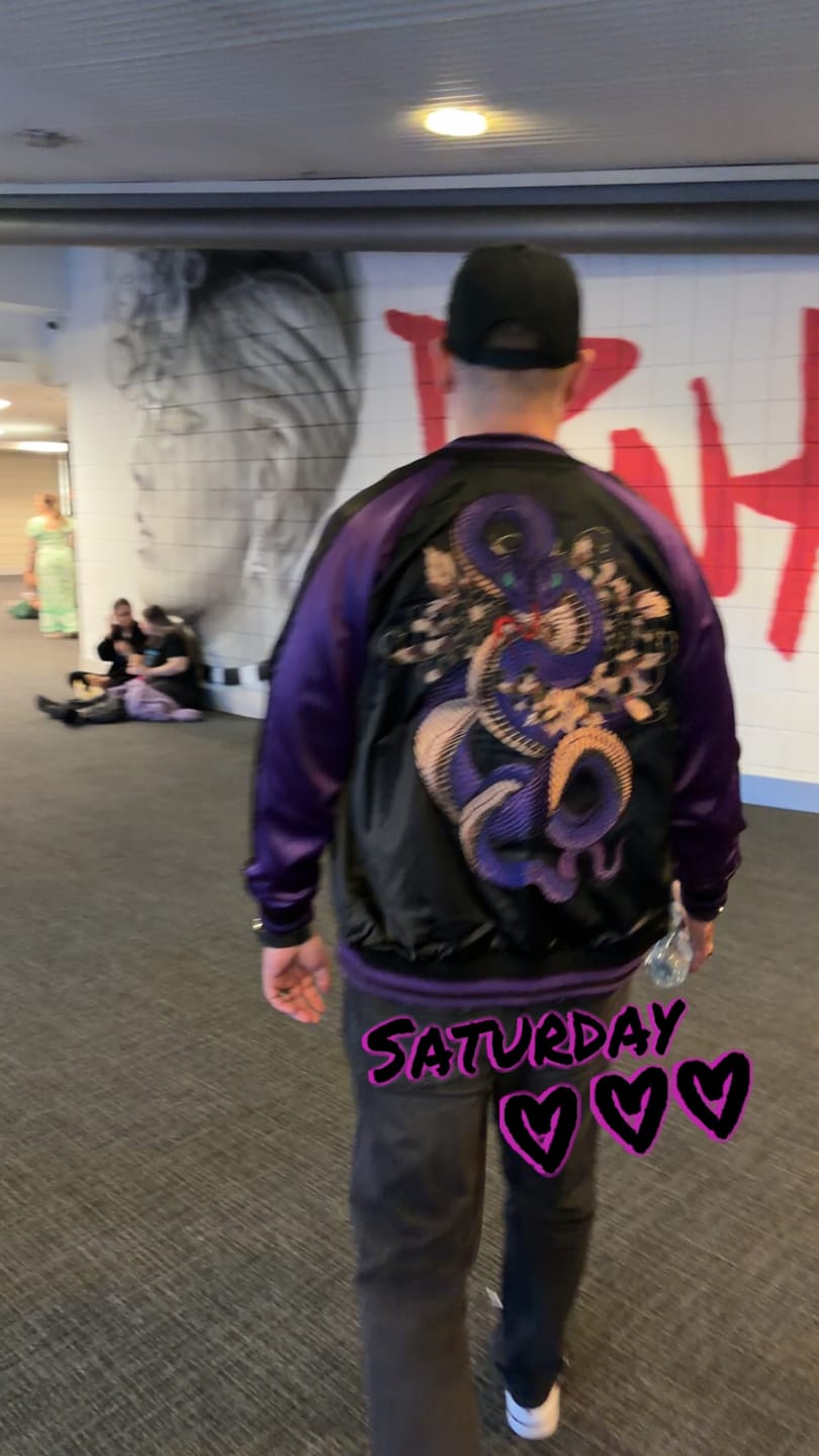 Customer photo review of Violet Viper Sukajan Jacket