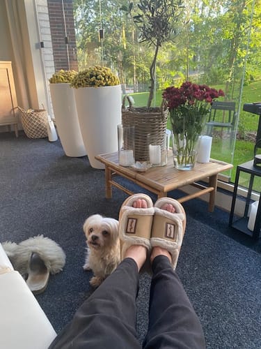 Customer photo review of HappyFluffs