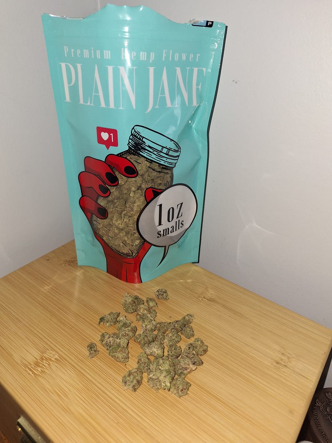 Customer photo review of Purple Rock Candy (Indoor Smalls) - THCA Flower