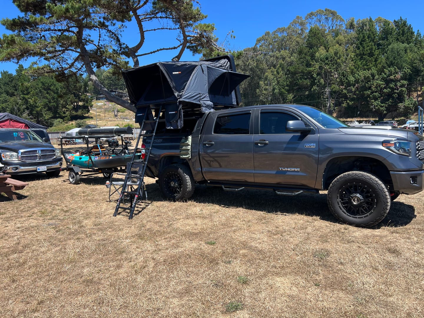 Customer photo review of OPENROAD  270 Free Standing Awning for Camping-Adventure Series