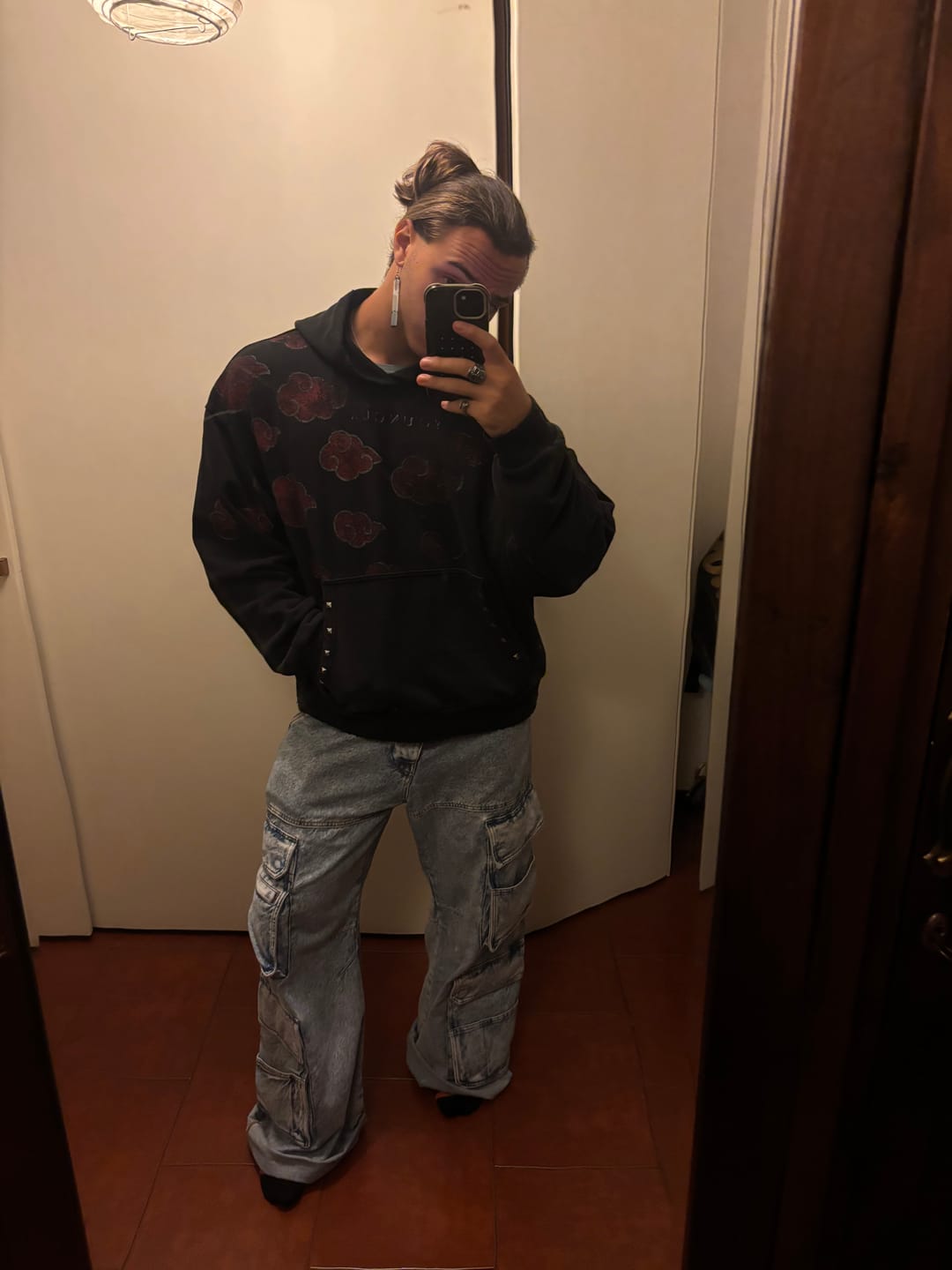 Customer photo review of 5083 - Naruto Stud Artwork Hoodies