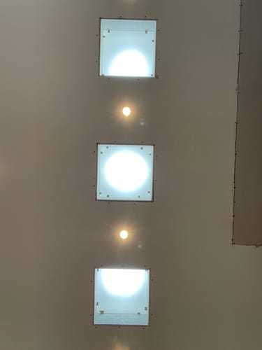Customer photo review of Foam Glazing Tape, 3/8" W