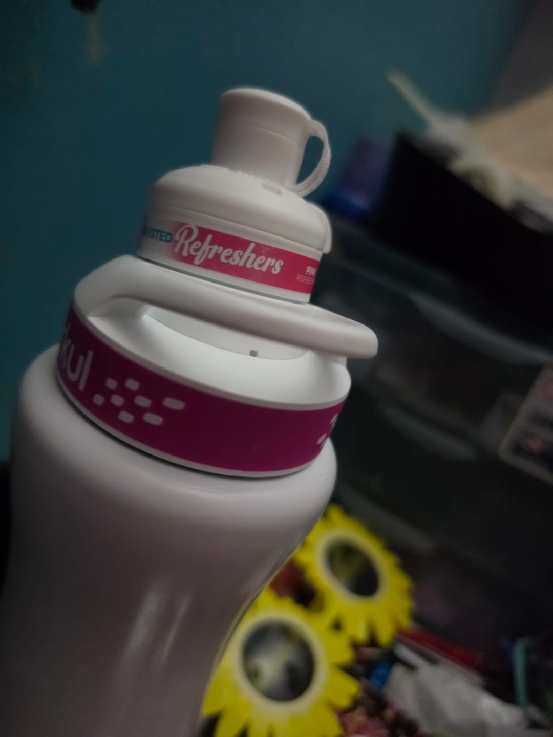 Customer photo review of Frosted Pink Refresher