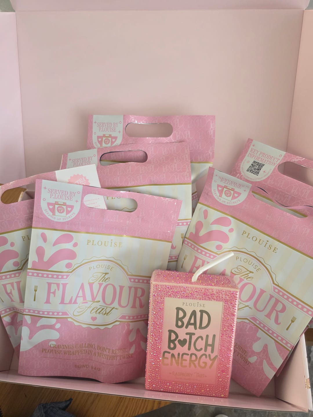 Customer photo review of The Flavour Feast Mystery Bag