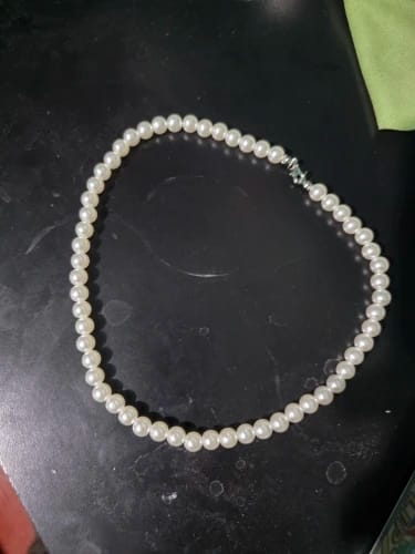 Customer photo review of Collier de perles