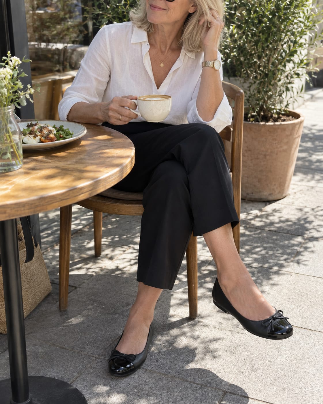 Customer photo review of Briar Chic Slip-On Flats