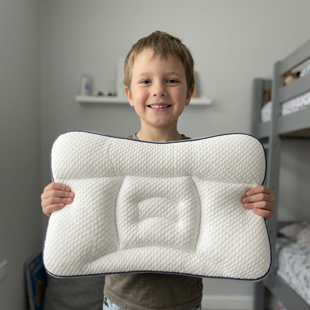 Customer photo review of Das Norivio Kinderhaltungskissen