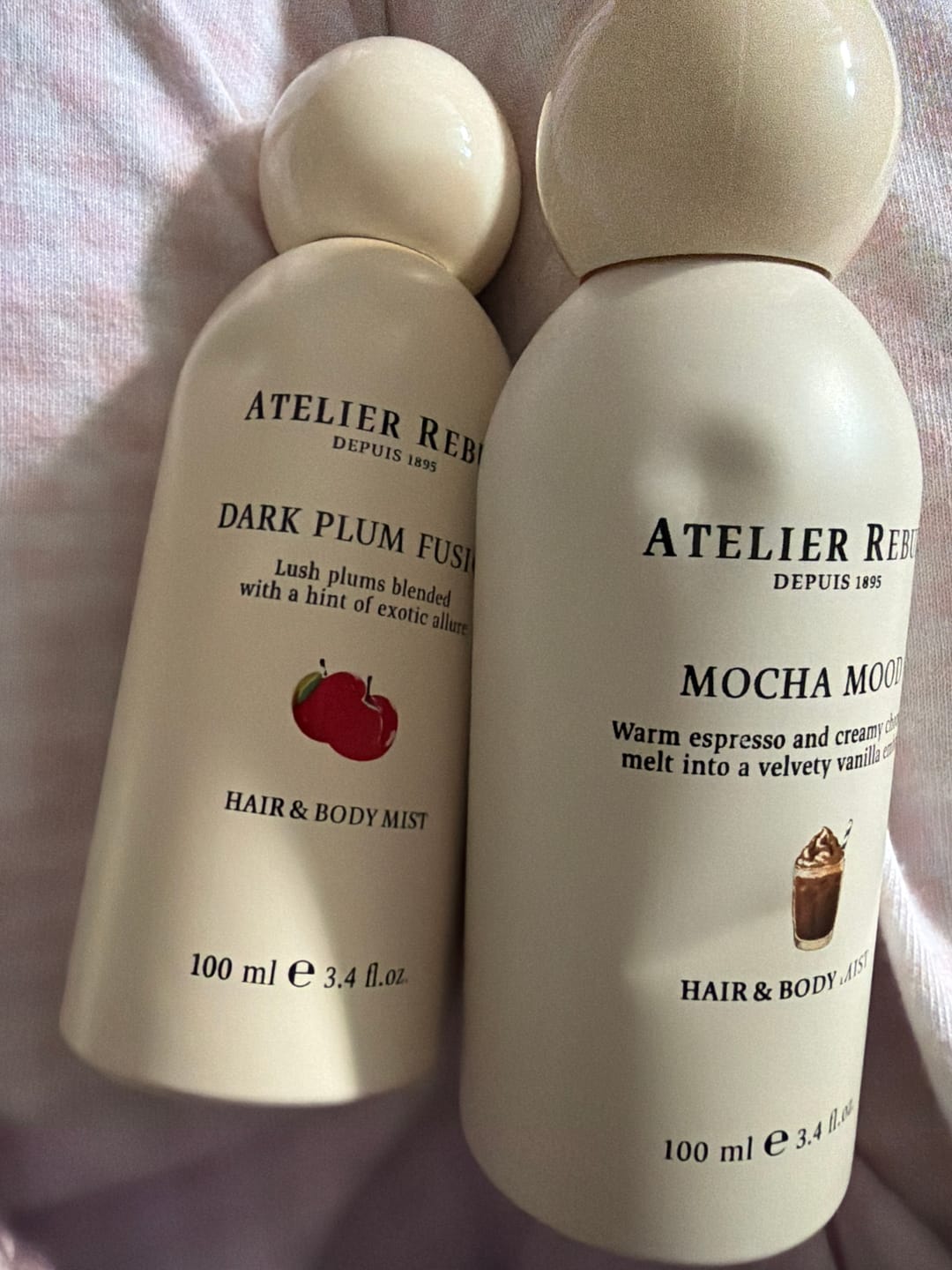 Customer photo review of Mocha Mood Hair & Body Mist 100ml