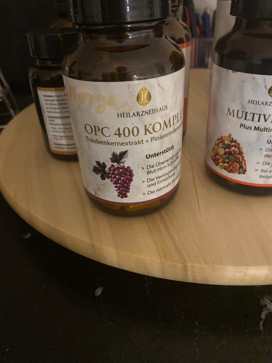 Customer photo review of OPC Traubenkernextrakt + Vitamin C Kapseln: Pinienrindenextrakt