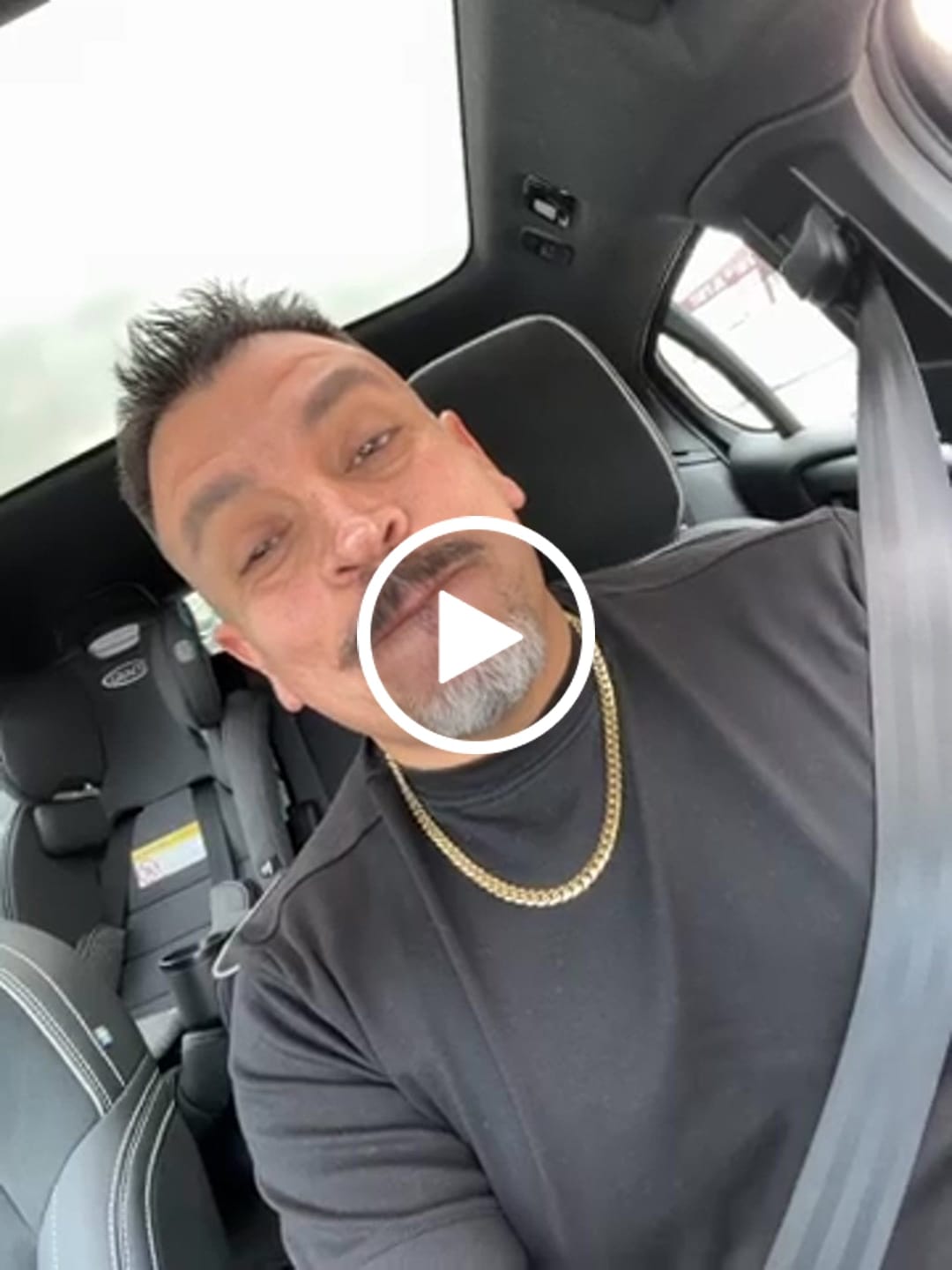 Customer video review of Mock Neck T-Shirt