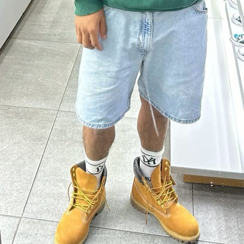Customer photo review of Men's Timberland® Premium 6-Inch Waterproof Boot