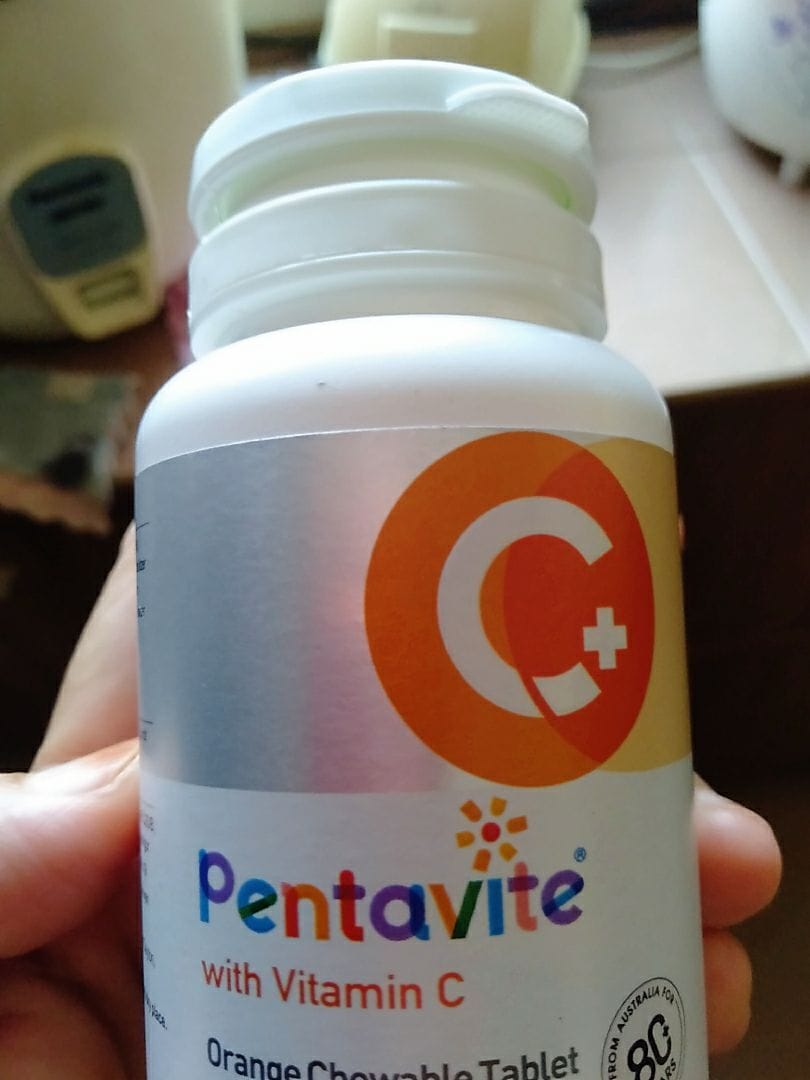 Customer photo review of Vitamin C Orange Chewable Tablet