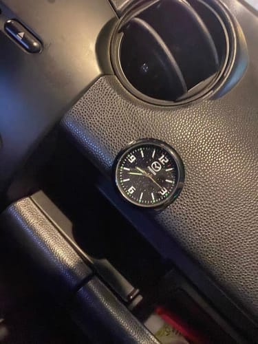 Customer photo review of Orologio Premium in Quarzo per Auto
