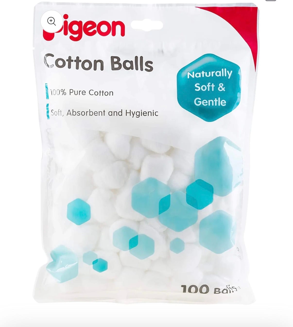 Customer photo review of Pigeon Cotton Balls