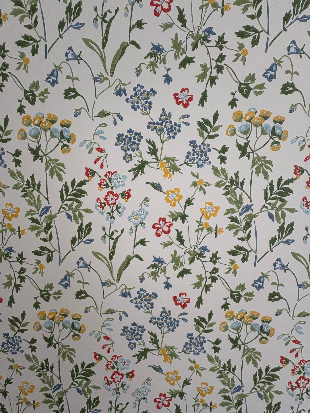 Customer photo review of Juni Scandinavian Wallpaper - White/Multi - Discontinuing