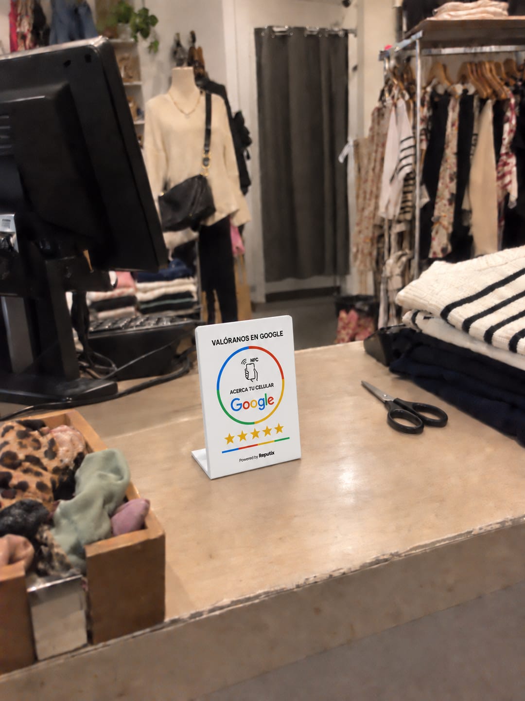 Customer photo review of Placa NFC - Google Reviews
