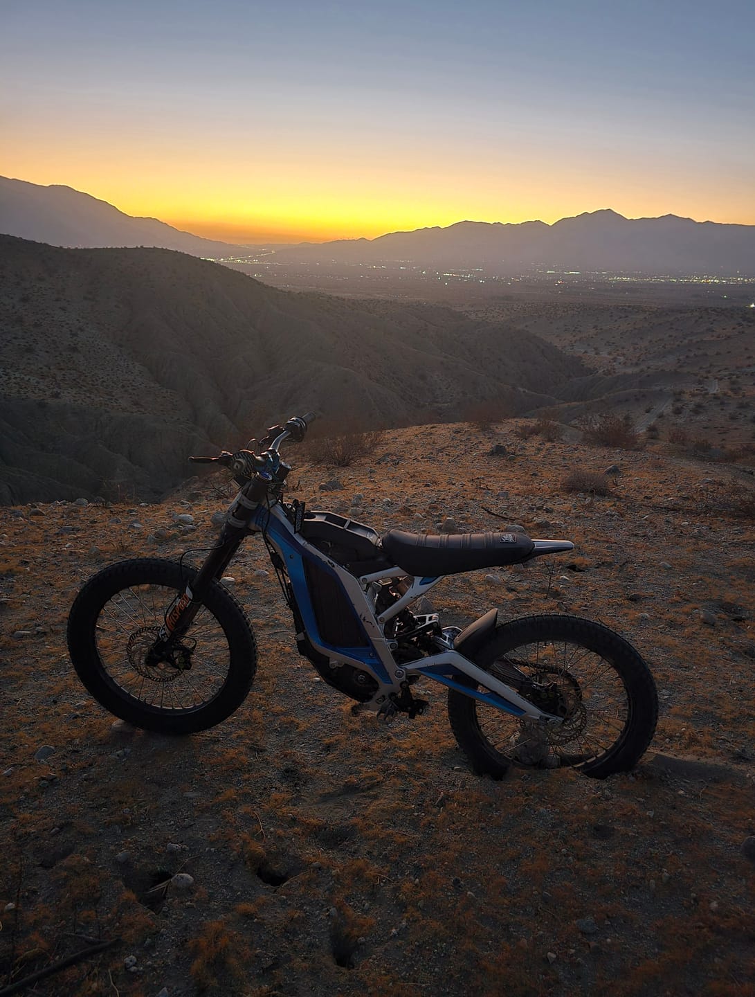 Customer photo review of Custom Seat Cover: Sur-Ron Light Bee X