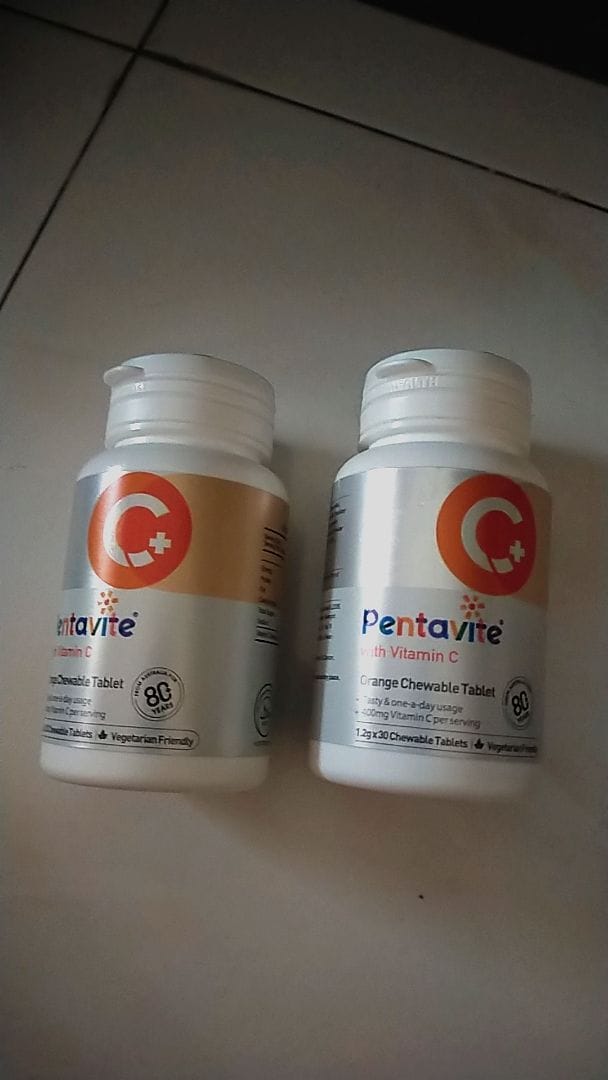 Customer photo review of Vitamin C Orange Chewable Tablet