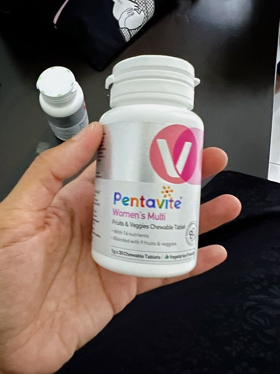 Customer photo review of Women’s Multi Fruits & Veggies Chewable Tablet