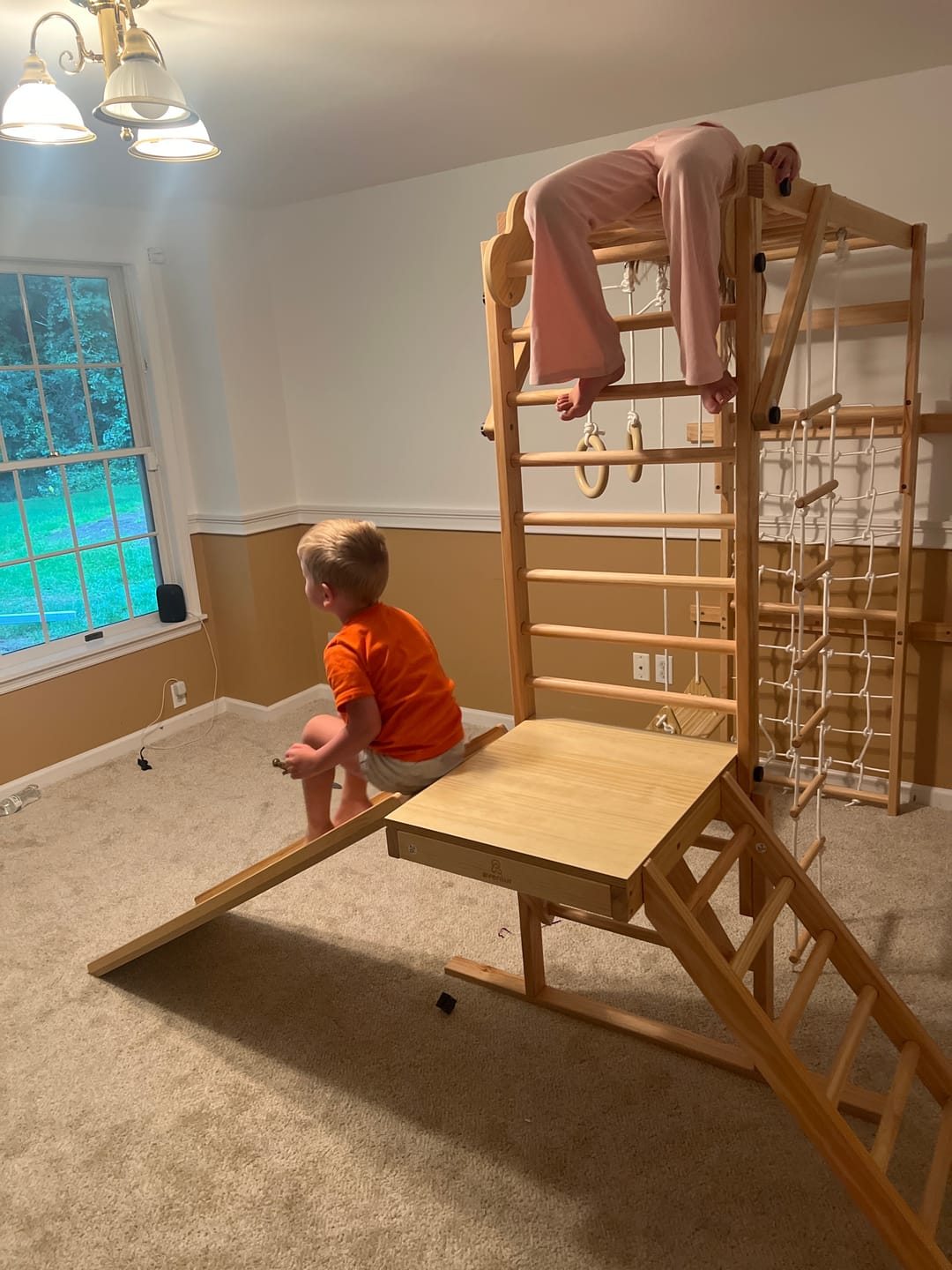 Customer photo review of Grove | Foldable Jungle Gym - Wall Mounted