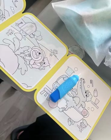Customer photo review of Cuaderno de Agua Mágica