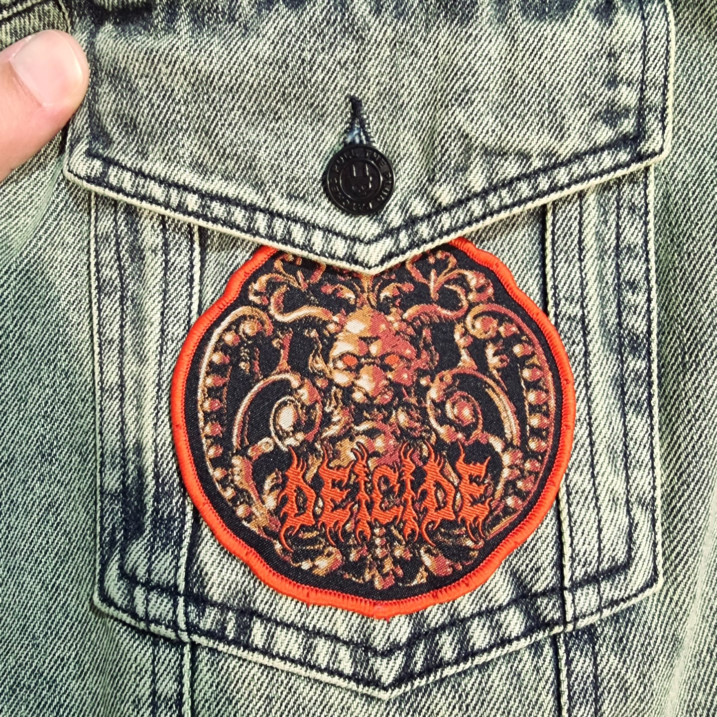 Customer photo review of Deicide - Deicide - Patch
