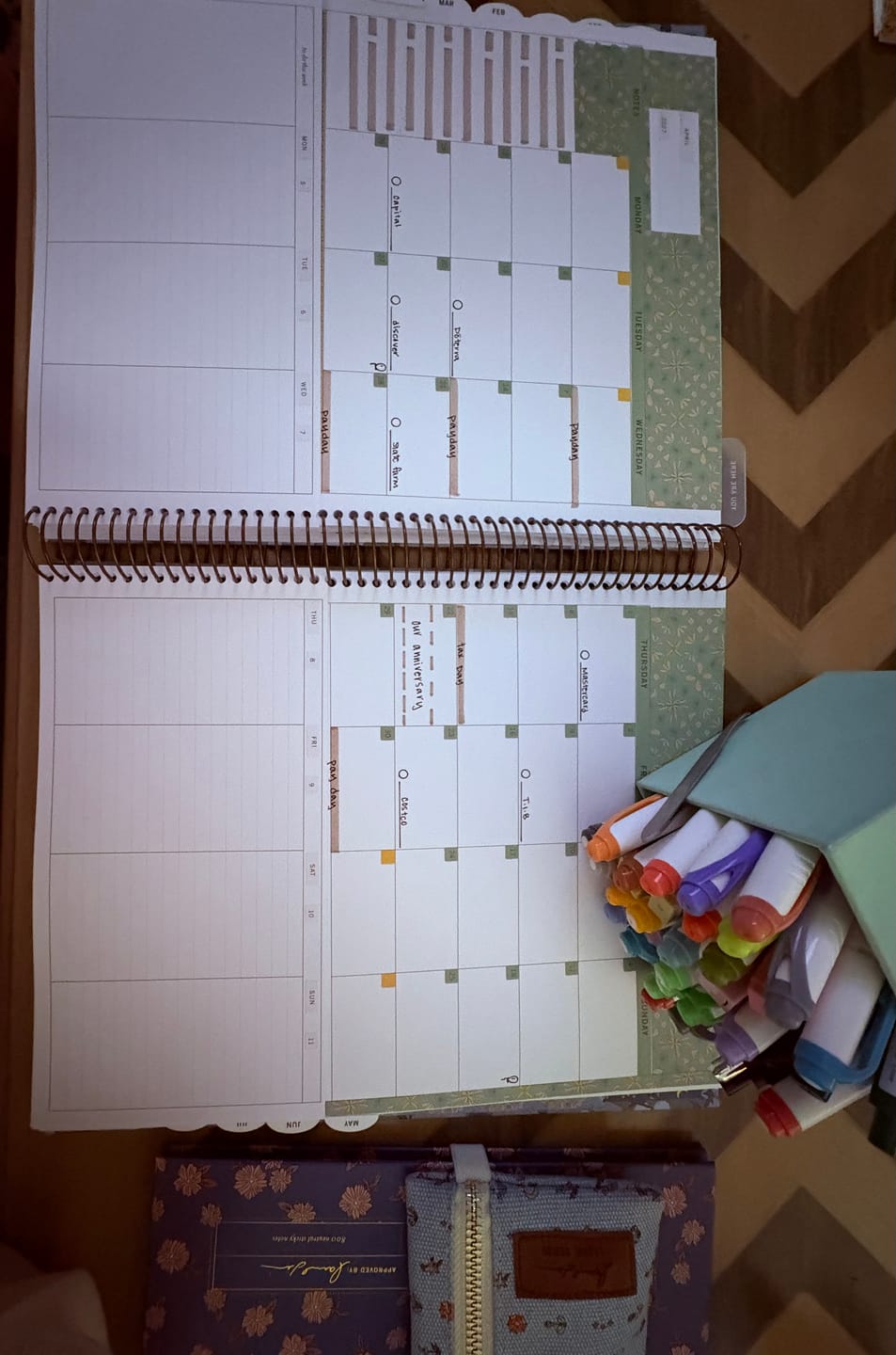 Customer photo review of Undated | The Scout Planner | Moonblossom