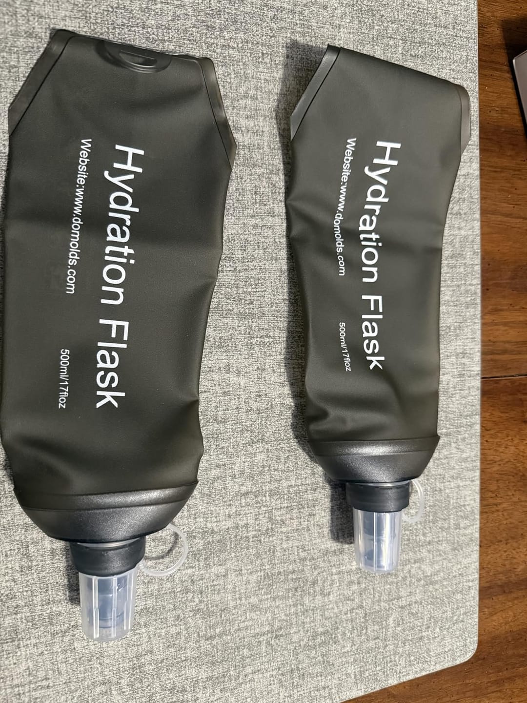 Customer photo review of Collapsible Soft Flask – 150ML / 250ML / 500ML