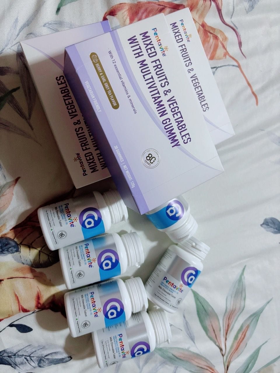 Customer photo review of Mixed Fruits & Vegetables With Multivitamin Gummy