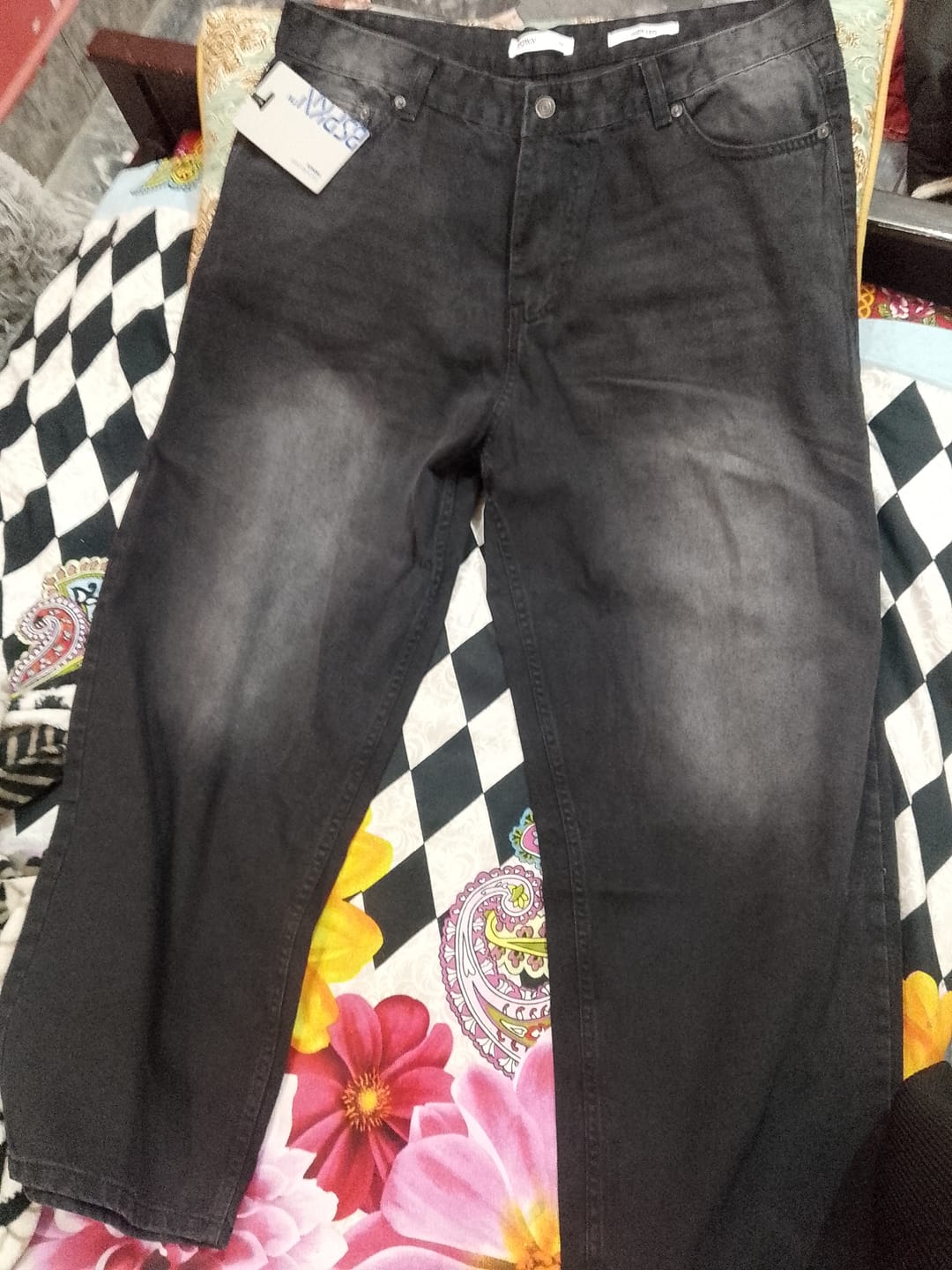 Customer photo review of Midnight Denim - Loose fit - UNISEX