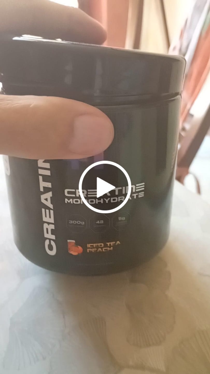 Customer video review of +1© PREMIUM CREATINE MONOHYDRATE (300g)
