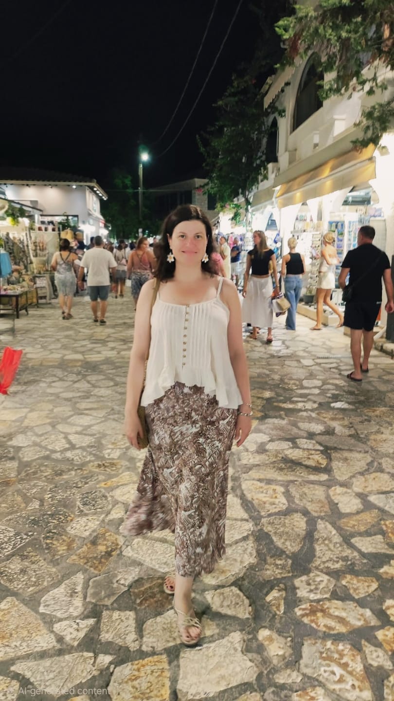Customer photo review of Violet Skirt | Lost City Brown