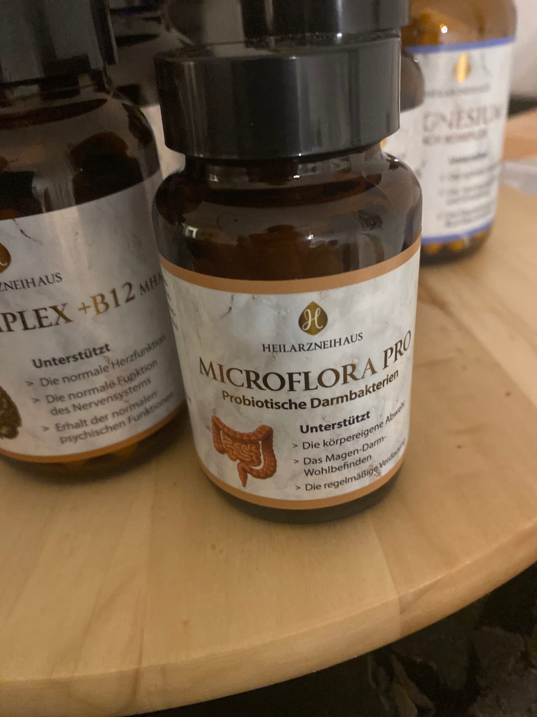 Customer photo review of Microflora Probiotische Darmbakterien Kapseln