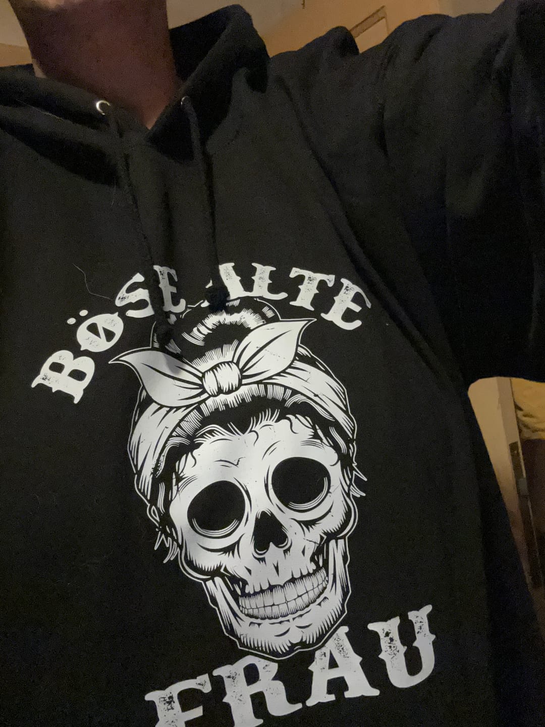 Customer photo review of Böse alte Frau - Damen Hoodie