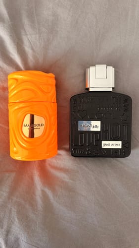 Customer photo review of LE BONHEUR MARIGOLD EDP FOR MEN