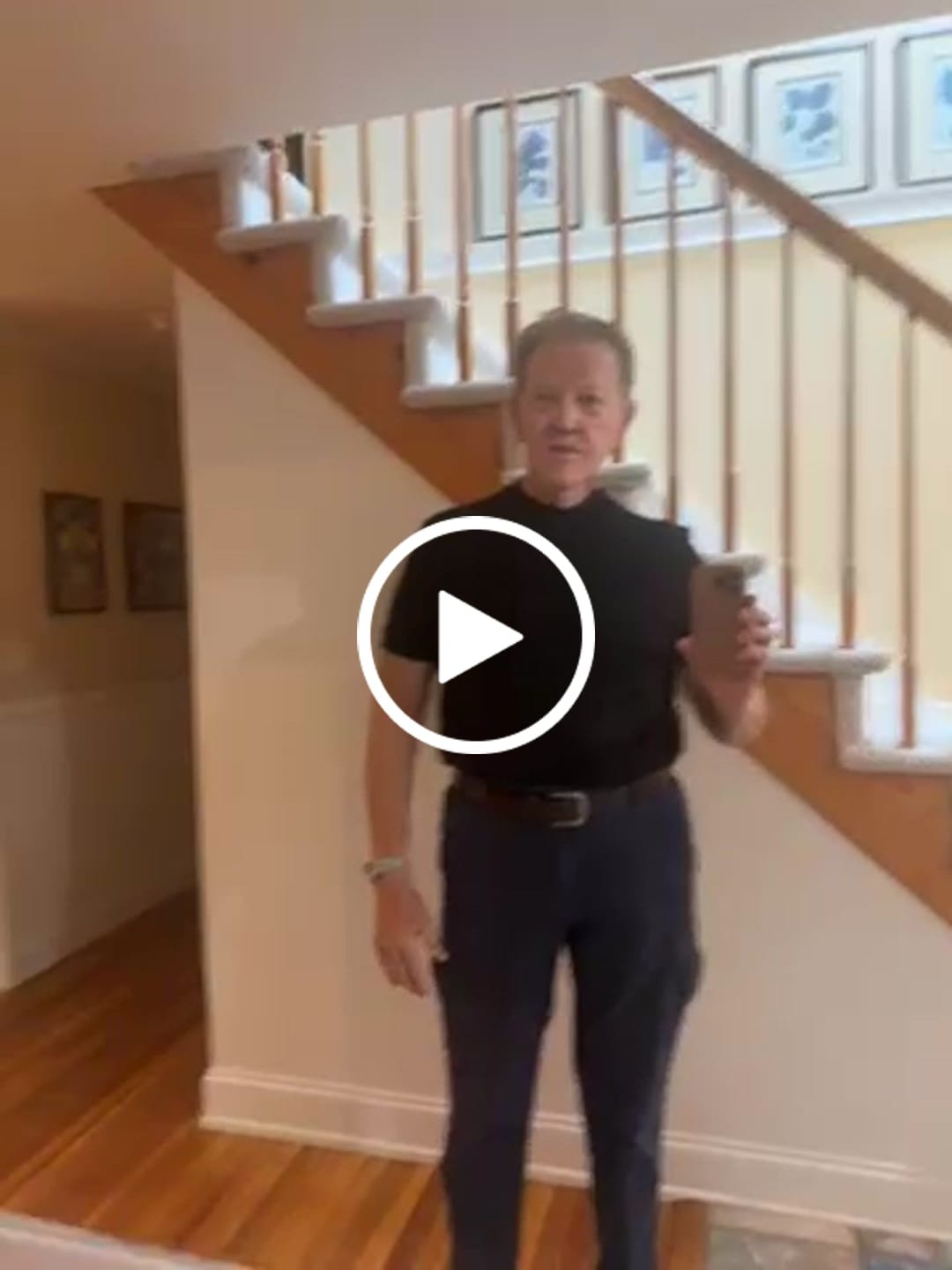 Customer video review of Mock Neck T-Shirt